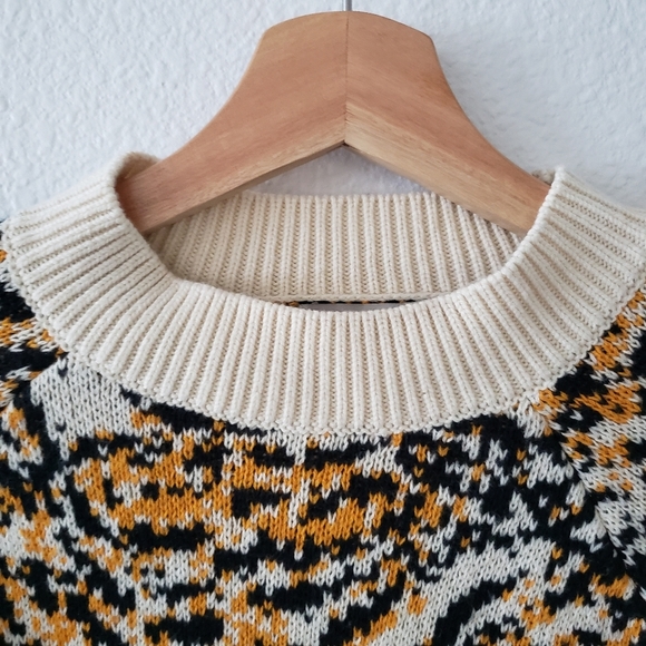 Rachel Comey x Target Striking Abstract Animal Print Sweater XXS - Picture 7 of 11